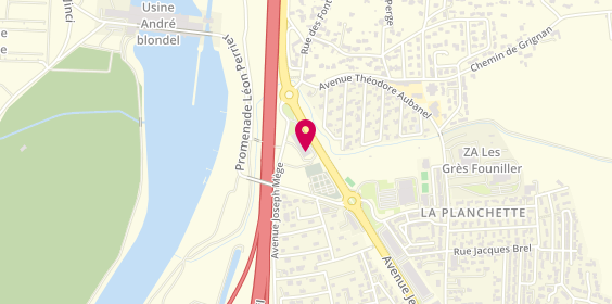 Plan de MAP Betsch OuvertureS, Avenue Jean Moulin, 84500 Bollène