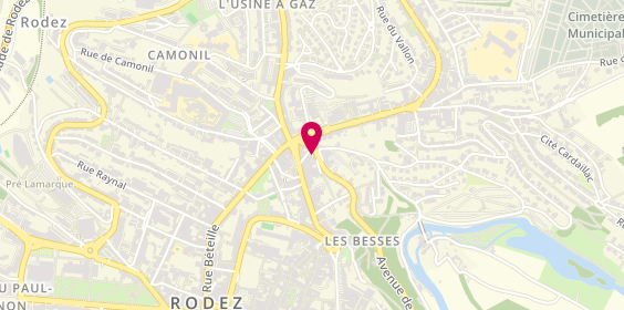 Plan de FOUCRAS André, 4 Bis Avenue Montpellier, 12000 Rodez