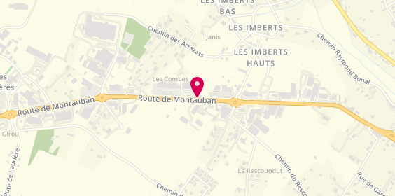 Plan de Menuiseries Mercade, 176 Route de Montauban, 12200 Villefranche-de-Rouergue