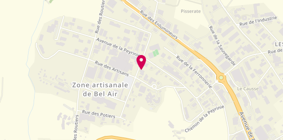 Plan de Miroiterie Ruthénoise, Bel Air
77 Rue Thomas Edison, 12000 Rodez