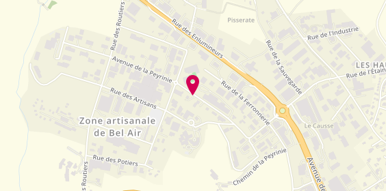 Plan de Pierre Ardonceau, 543 avenue de la Peyrinie, 12000 Rodez