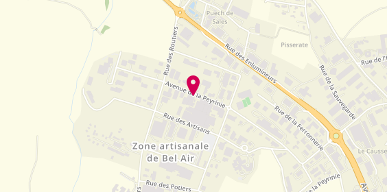 Plan de Ateliers du Rouergue, 853 avenue de la Peyrinie, 12000 Rodez