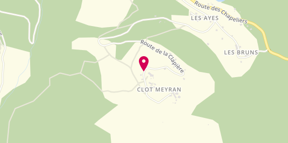 Plan de Ubaye Bois - Charpente Menuiserie Poulet Gilles et Gilbert, Clot Meyran, 04400 Les Thuiles