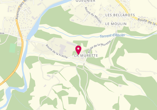 Plan de Laporte Charpente, Zone Artisanale Les Nites 217 Rue Artisans, 04850 Jausiers