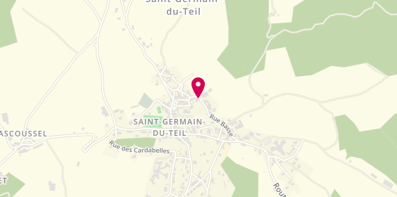 Plan de RECOULY Christian, Lieu-Dit Badaroux, 48340 Saint-Germain-du-Teil