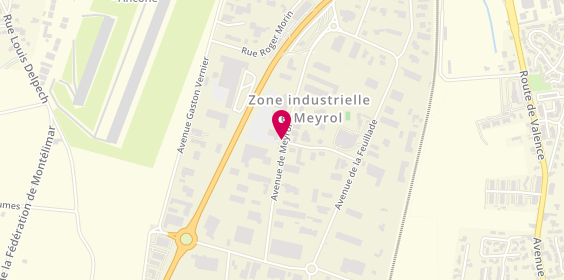 Plan de Artifex Menuiserie, Zone Artisanale du Meyrol
18 Avenue du Meyrol, 26200 Montélimar