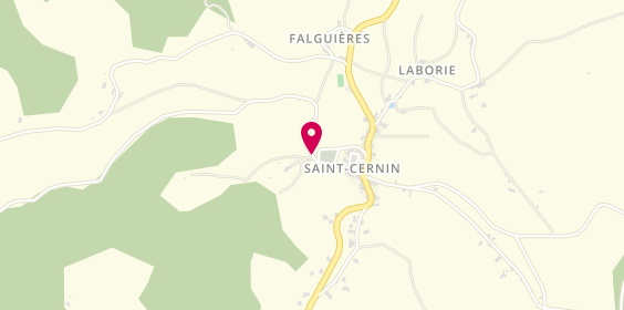 Plan de LACROUX Francis, Saint Cernin Verdesquieres, 46360 Les Pechs-du-Vers