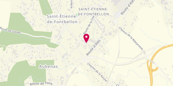 Plan de Ouverture S, 70 Route de la Chapelette, 07200 Saint-Étienne-de-Fontbellon