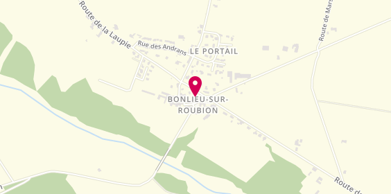 Plan de PLUSKA Gabriel, Route Eugene Fauchier, 26160 Bonlieu-sur-Roubion