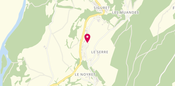 Plan de Cbpose, 311 Route du Lac, 05200 Saint-André-d'Embrun