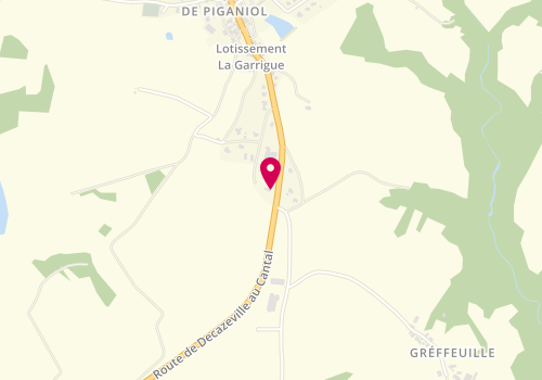 Plan de Msl Bâtiment - Msl Fermetures, 36 Route Decazeville, 12300 Saint-Santin
