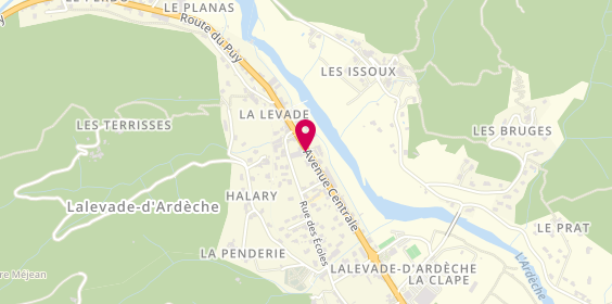 Plan de Gedimat, 60 avenue Centrale, 07380 Lalevade-d'Ardèche