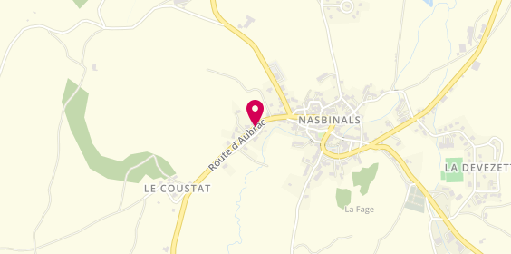 Plan de Les Ateliers du Bes, Route d'Aubrac, 48260 Nasbinals