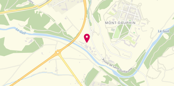 Plan de SAS Menuiserie du Guil, Impasse Saint Guillaume, 05600 Eygliers
