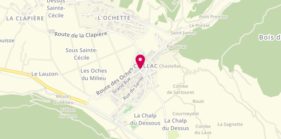 Plan de Gauthier Michel, D260 Zone d'Activité la Viste, 05600 Ceillac