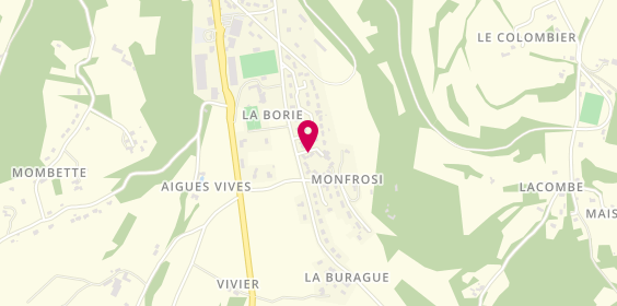 Plan de BESSE Michel, 7 Hlm Borie, 24250 Cénac-et-Saint-Julien