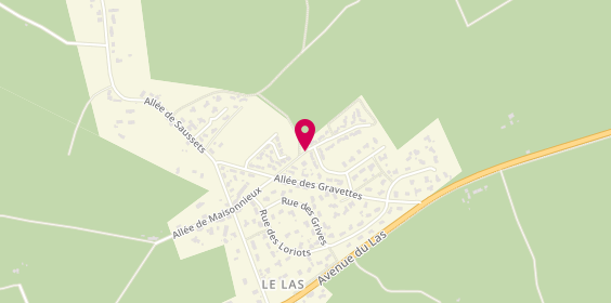 Plan de Am Alex Menuiserie, 34 Allée des Paons, 33127 Saint-Jean-d'Illac