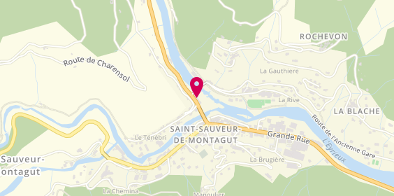 Plan de Acm Concept, 20 Rue des Boutières, 07190 Saint-Sauveur-de-Montagut