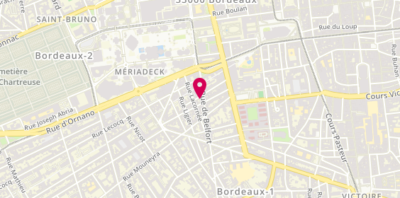 Plan de En Chantier Bordeaux, 36 Rue Tastet, 33000 Bordeaux