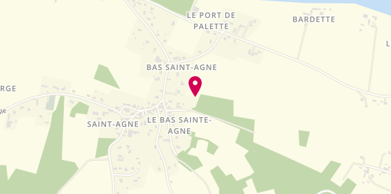 Plan de A.F.M Rénov, Lieu-Dit Le
595 Route du Bas Saint-Agne, 24150 Lanquais