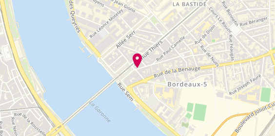 Plan de MSR Bois, 2 Rue Montmejean, 33100 Bordeaux