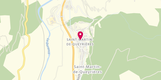 Plan de Guillaume Loit Montagne, 6 Rue de la Pointe du Jour, 05120 Saint-Martin-de-Queyrières