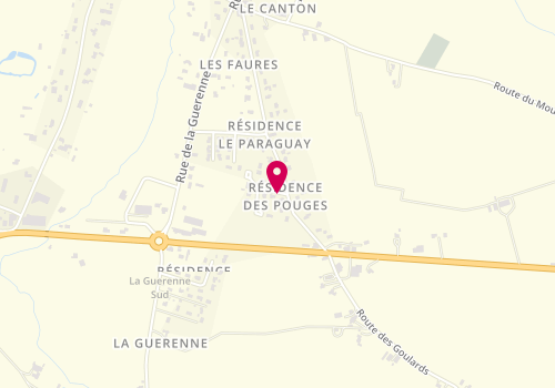Plan de Menuiserie Foyenne, La Guerenne Nord Lotissement Zae la Guerenne, 33220 Saint-Avit-Saint-Nazaire