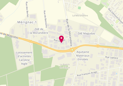 Plan de MAGE | Menuiserie et agencement en Gironde, 6 Rue Galilée, 33185 Le Haillan