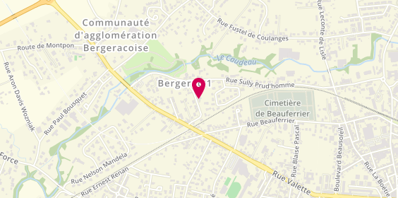 Plan de Abriconcept, 9 Rue des Vedelles, 24100 Bergerac