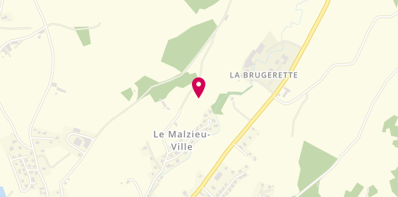 Plan de Bordes Menuiseries, Route de Saint Léger, 48140 Le Malzieu-Ville