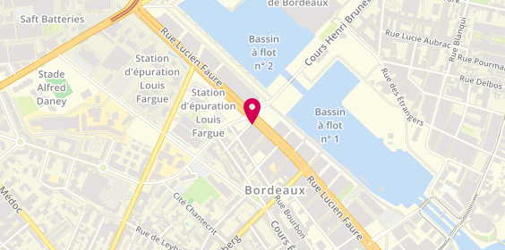 Plan de BEEHOME Menuiserie, 124 Rue Lucien Faure, 33300 Bordeaux