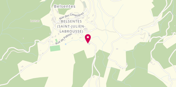 Plan de Sérillon Frères, 690 Route De
l'Albouret, 07160 Belsentes