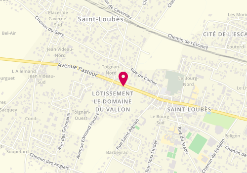 Plan de ML Menuiserie Solabaie Bordeaux Nord, 17 avenue de la République, 33450 Saint-Loubès