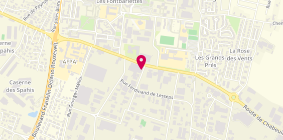Plan de Metalpro, 10 Rue Gustave Eiffel, 26000 Valence