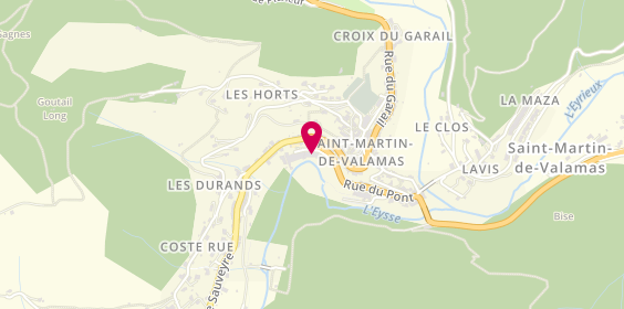 Plan de Champ-Roux, 5 Rue des Baux, 07310 Saint-Martin-de-Valamas
