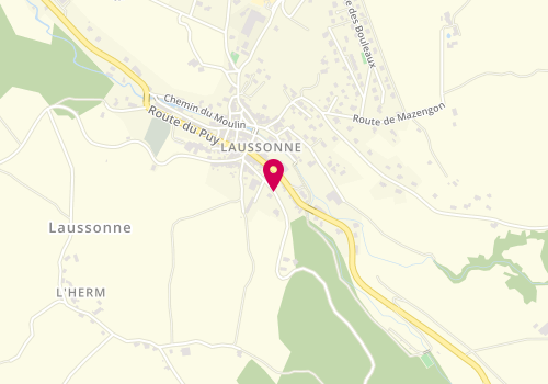 Plan de Vocanson Freres, 9 Route Freycenet, 43150 Laussonne