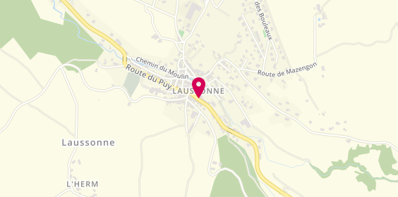 Plan de Mj-Creation, 9 Route des Estables, 43150 Laussonne