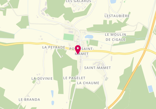 Plan de SIMON Hervé, Pont Saint Mamet, 24140 Douville