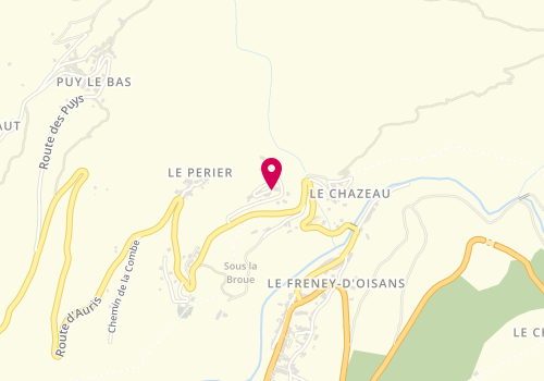 Plan de Menuiserie Berthet, Lotissement Champ Rond, 38142 Le Freney-d'Oisans