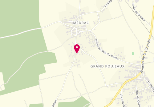Plan de Menuiserie Julienne, 107 Route Medrac, 33480 Moulis-en-Médoc
