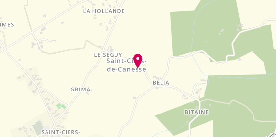 Plan de Menuiserie Lacape, 3 Lieu-Dit Bitaine, 33710 Saint-Ciers-de-Canesse