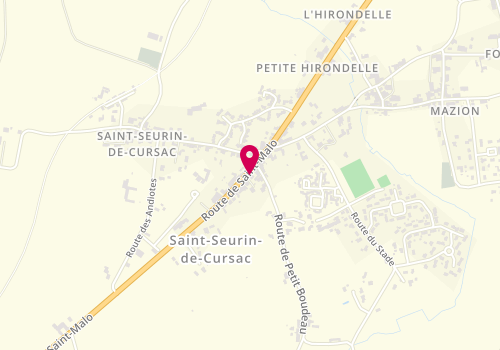 Plan de Blaye Fermetures, 48 Route de Saint-Malo, 33390 Saint-Seurin-de-Cursac