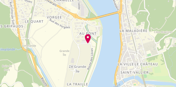 Plan de Lambert Alu, Rue Goélands, 07370 Sarras