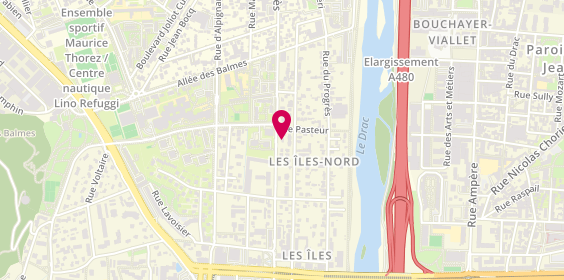 Plan de Amd, 35 avenue de la République, 38170 Seyssinet-Pariset