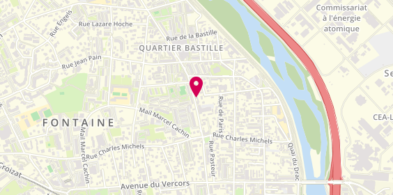 Plan de Cipriani Menuiserie Fenetre et Menuiserie Grenoble, 108 Boulevard Joliot Curie, 38600 Fontaine