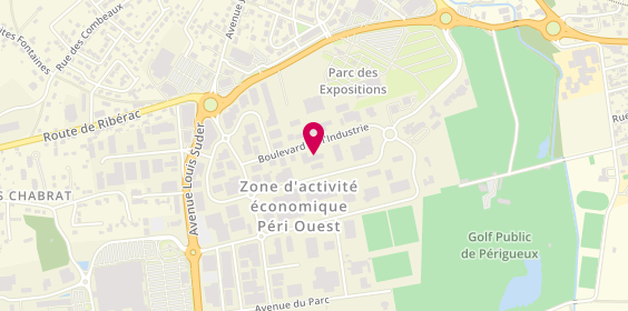 Plan de Green House, 8 Boulevard de l'Industrie, 24430 Marsac-sur-l'Isle