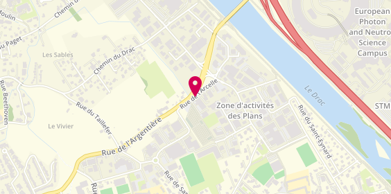 Plan de Atrio, 3 Rue de l'Arcelle, 38600 Fontaine