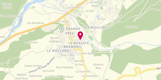 Plan de Aux Mille Bois, 102 Rue du Bossate, 73500 Val-Cenis