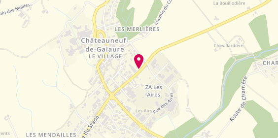 Plan de NIVON Eric, 21 Lot. Le Clos de la Merlière, 26330 Châteauneuf-de-Galaure