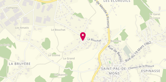 Plan de Deleage Freres, Le Bouchat, 43620 Saint-Pal-de-Mons